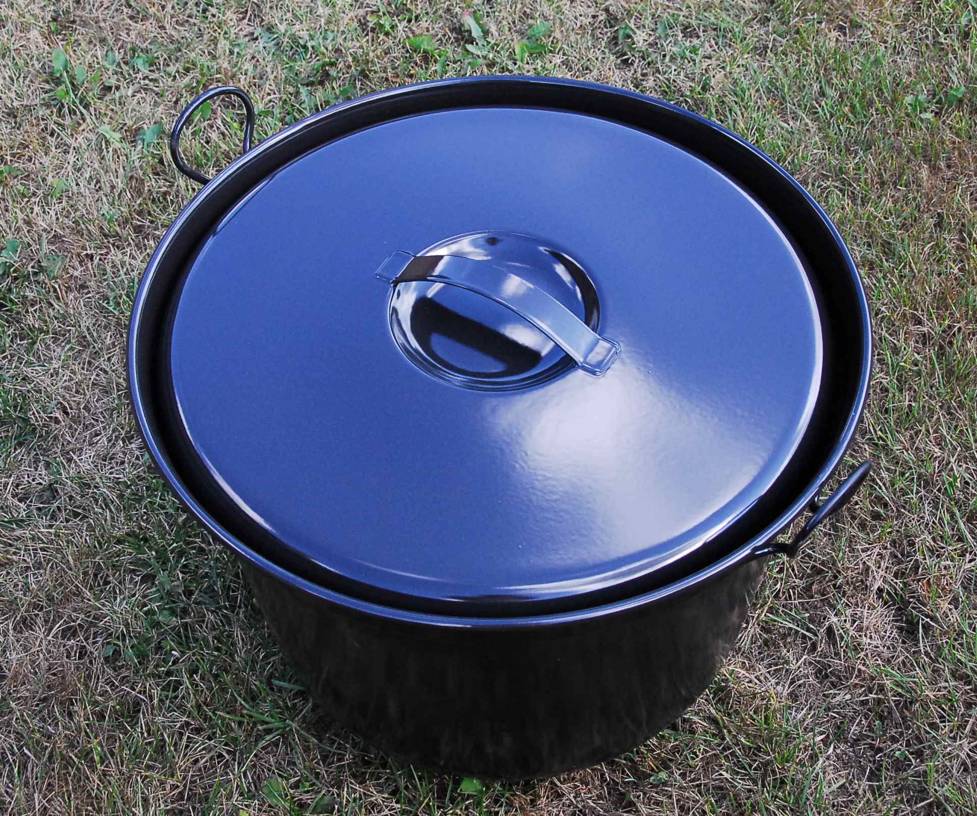 Vedeldad kokgryta 60 liter