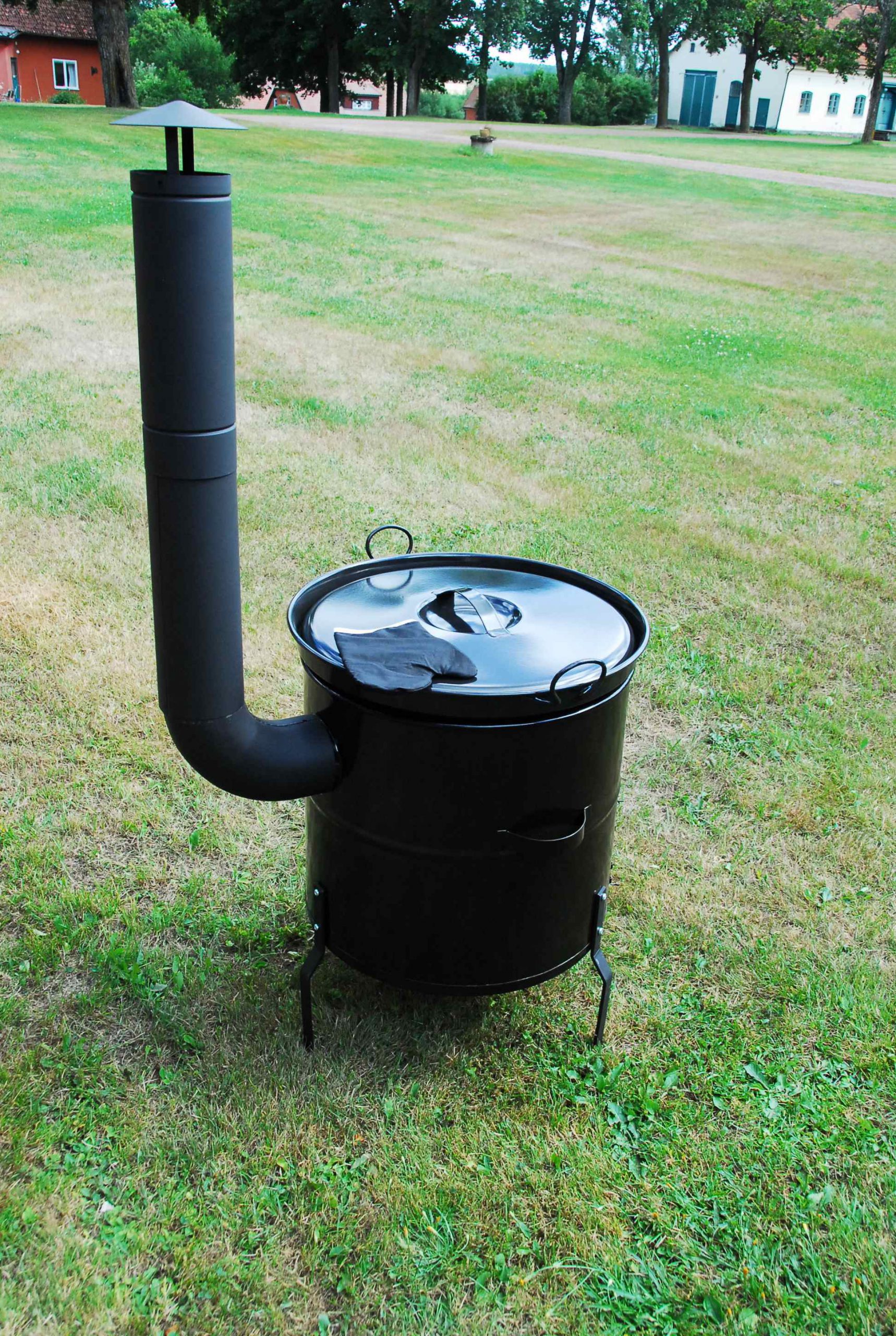 Vedeldad kokgryta 60 liter